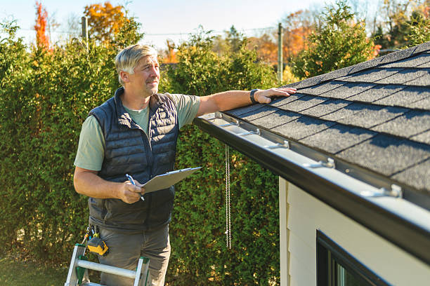 Professional Roofing technician working in Garner, NC